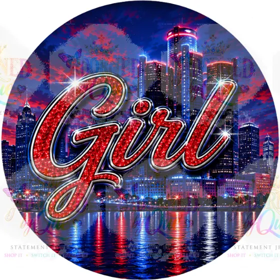 City Girl Detroit earrings by Adorned by Que